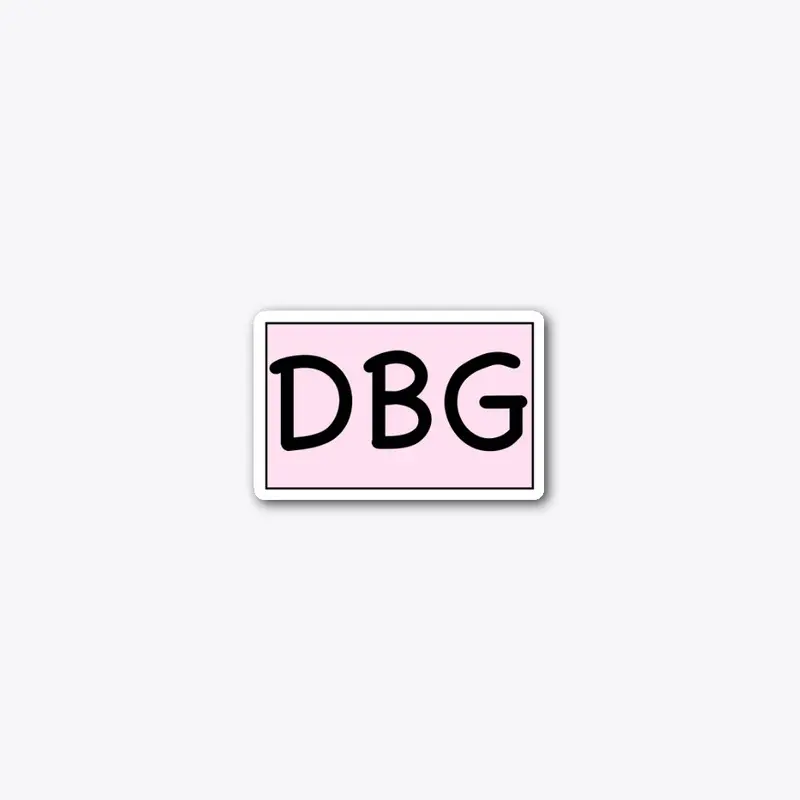 DBG sticker 